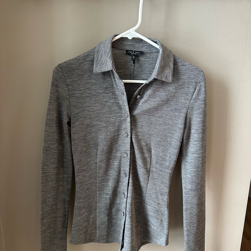 rag & bone Harlow Knit Shirt